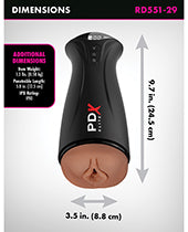 PDX Elite Fuck Gasm Pussy Stroker - Brown