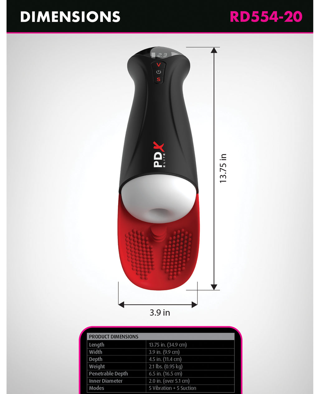 PDX Elite Fap-O-Matic Pro XL Stroker