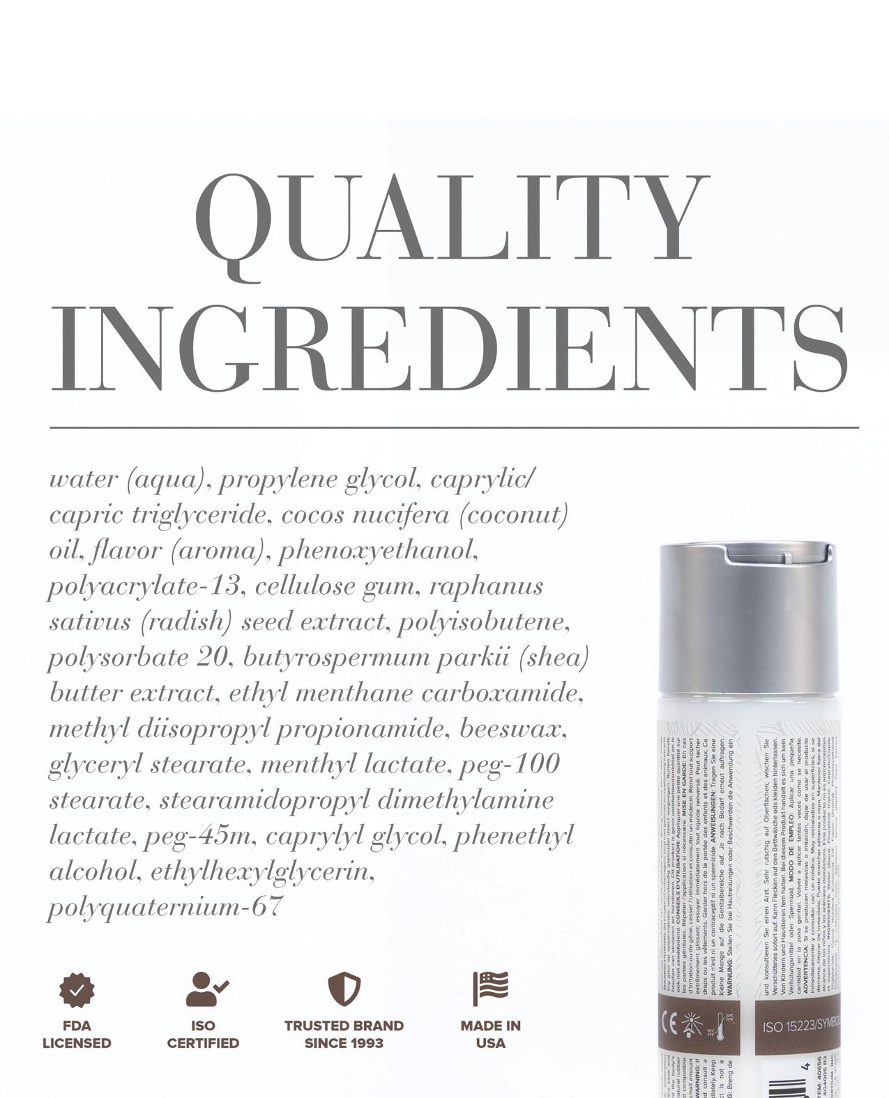 JO Coconut Hybrid - Original Lubricant 2 oz