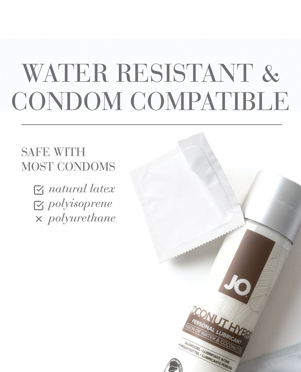 JO Coconut Hybrid - Original Lubricant 2 oz