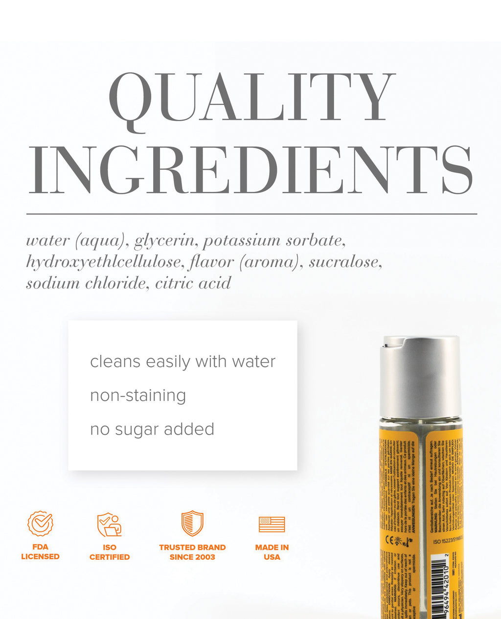 JO Cocktails - Mimosa Lubricant 2 oz