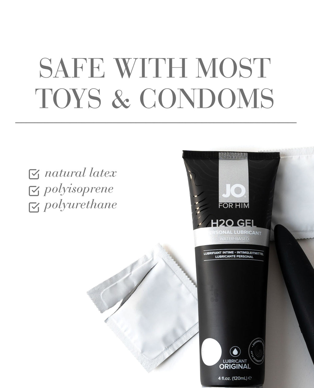 JO H2O Gel - Original Lubricant 8 oz