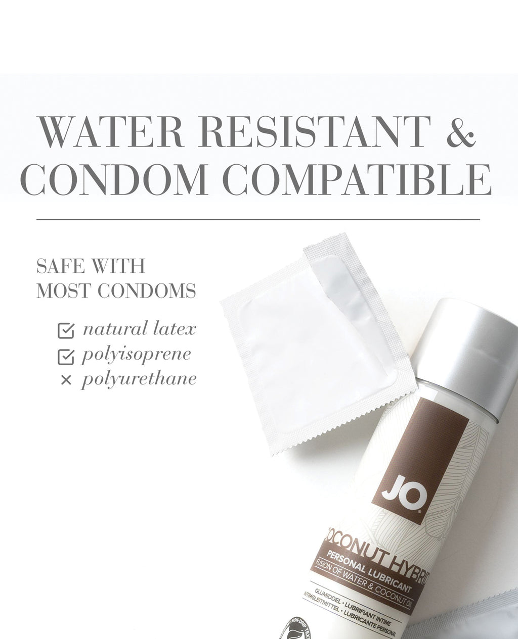 JO Coconut Hybrid - Original Lubricant 4 oz