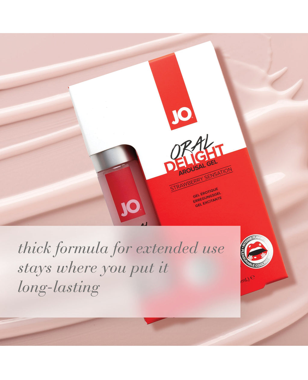 JO Oral Delight - Strawberry Stimulant 1 oz