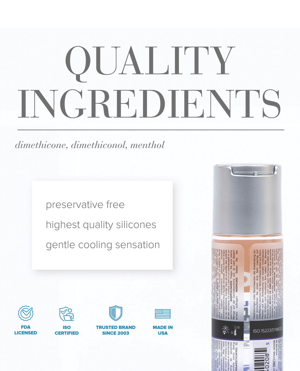 JO Premium Anal - Cooling Lubricant 2 oz