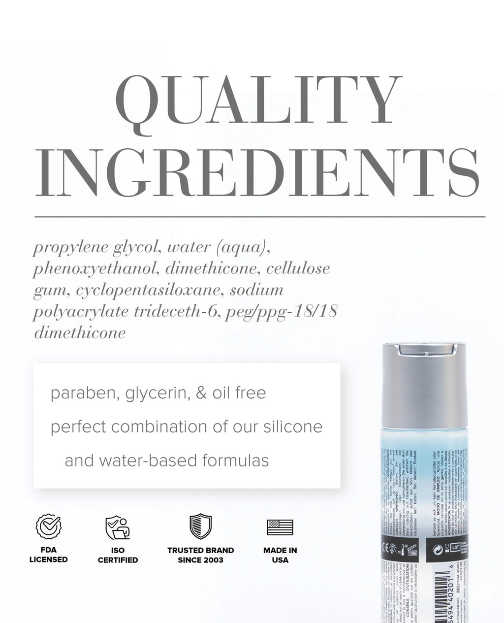 JO Classic Hybrid - Original Lubricant 2 oz