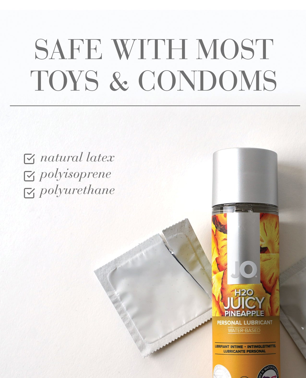 JO H2O - Pineapple Lubricant 4 oz