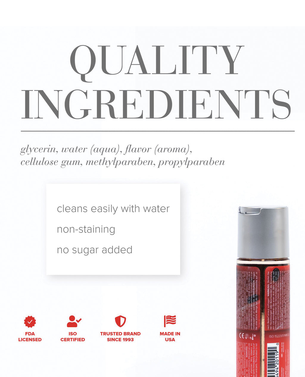 JO H2O - Watermelon Lubricant 4 oz