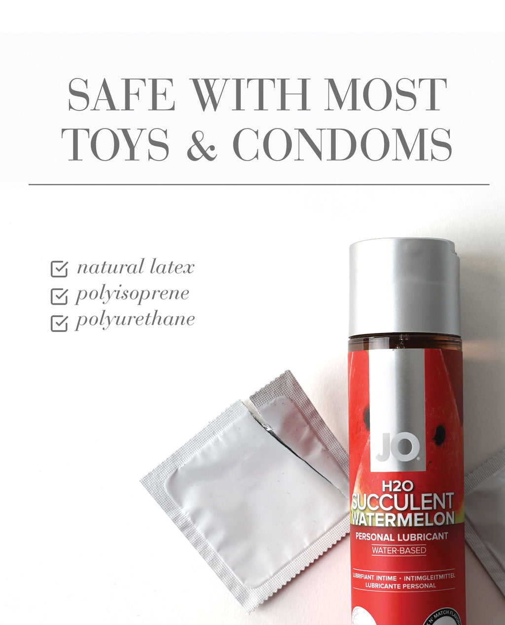 JO H2O - Watermelon Lubricant 4 oz