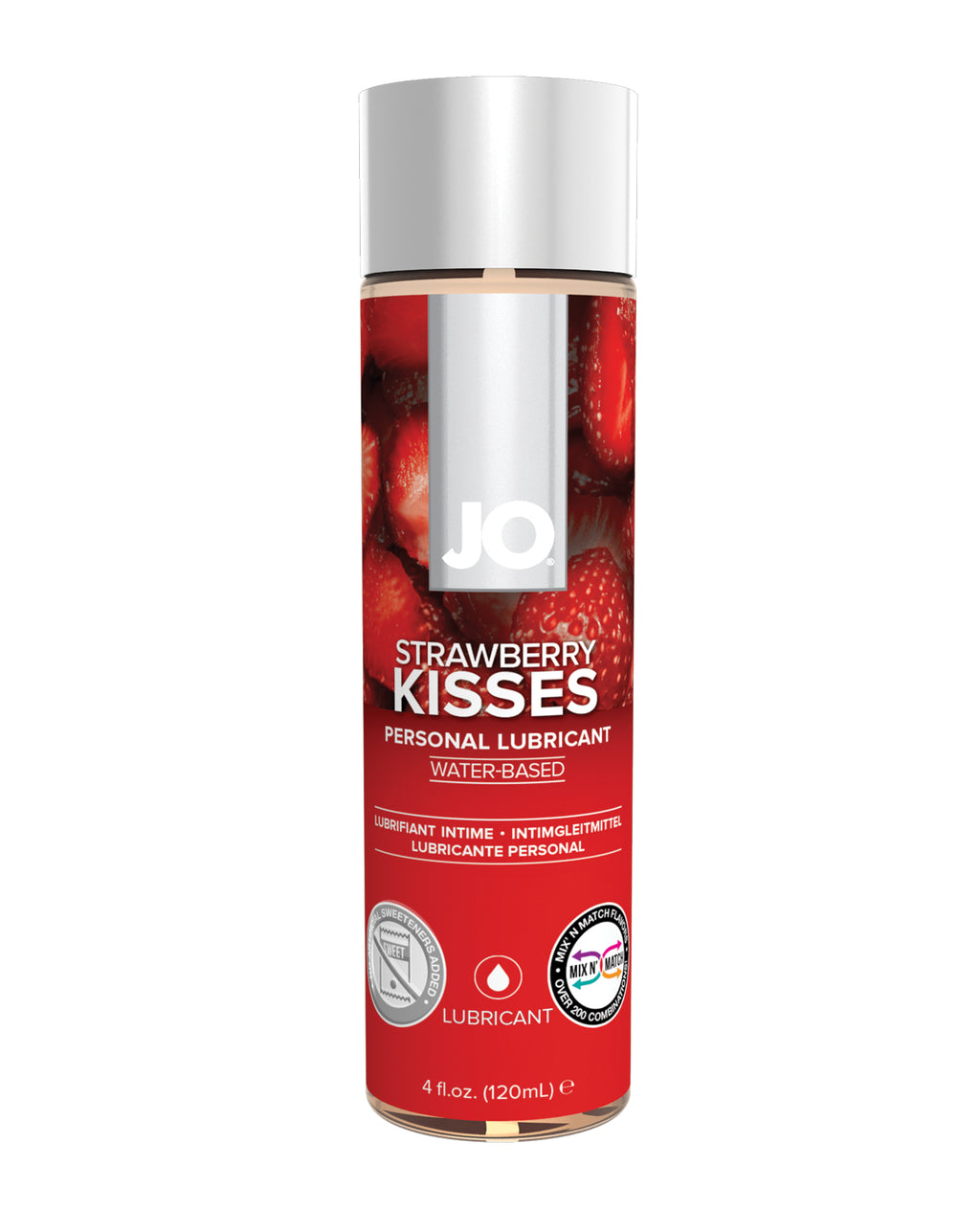 JO H2O - Strawberry Lubricant 4 oz