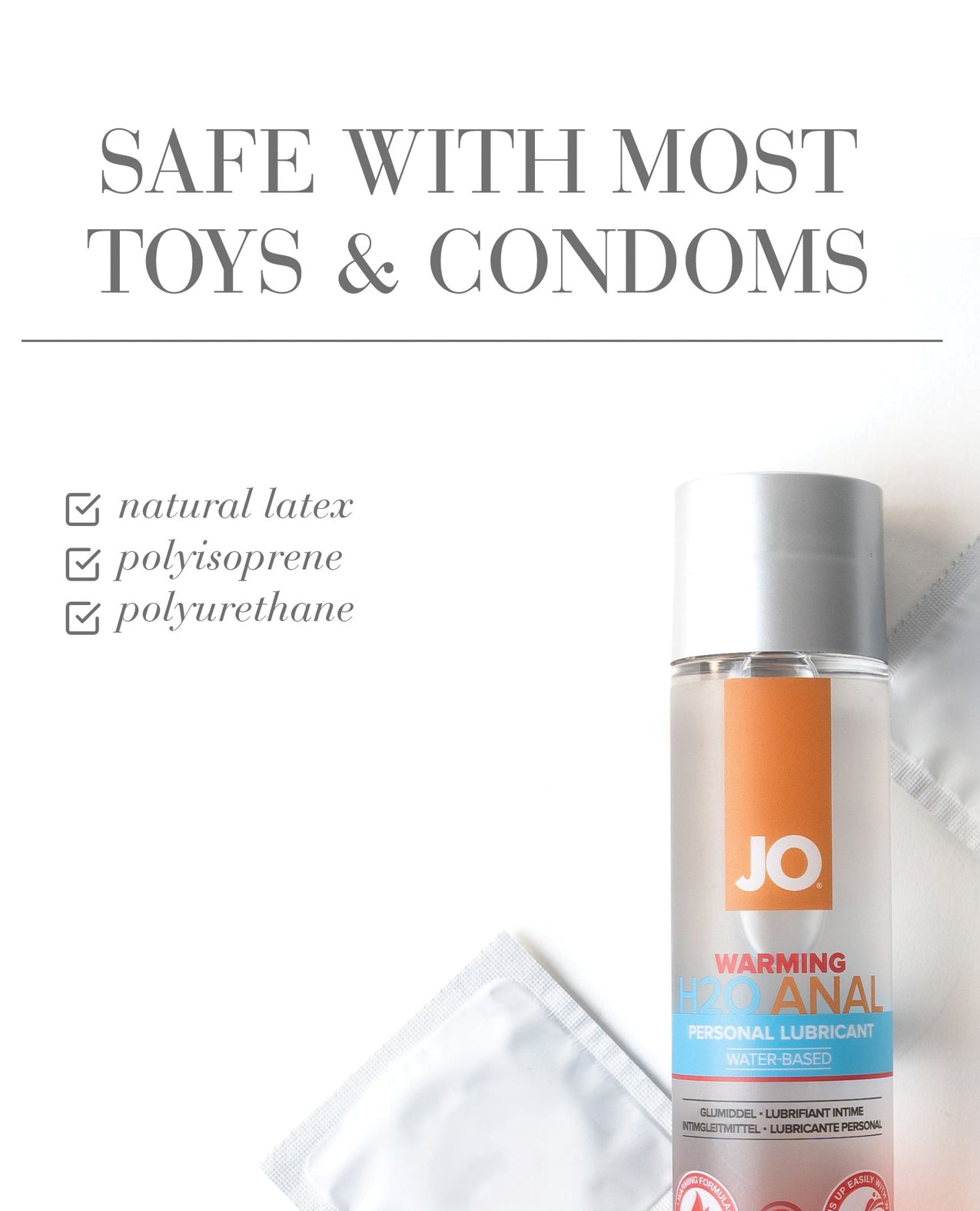 JO H2O Anal - Warming Lubricant 4 oz