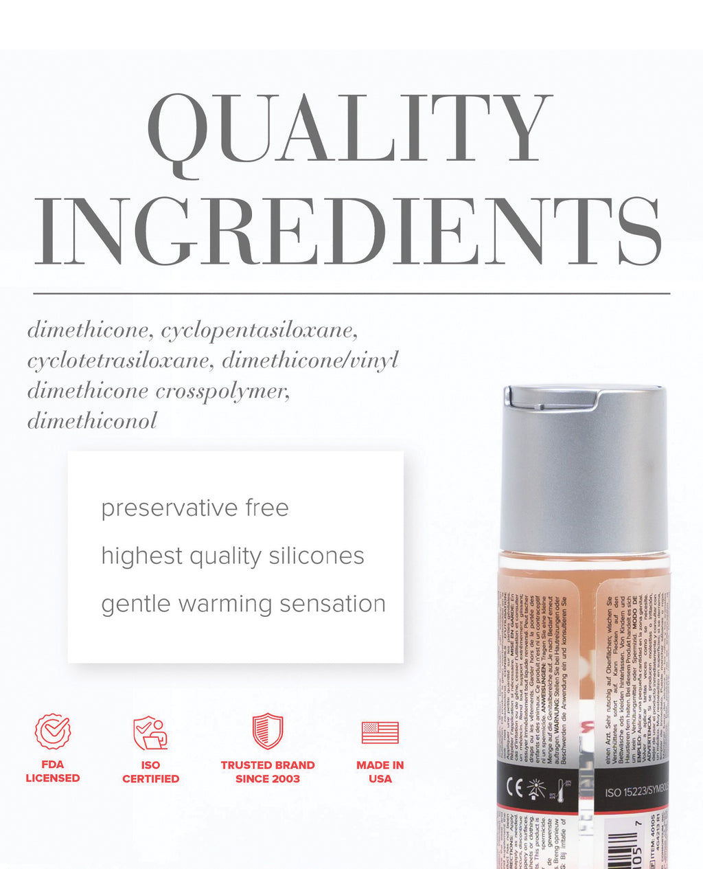 JO Premium Anal - Warming Lubricant 2 oz