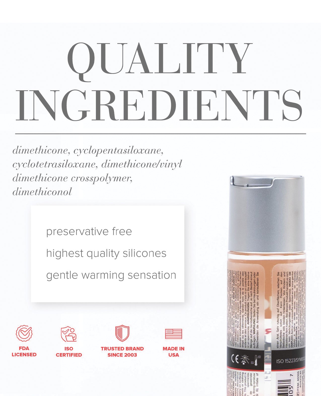 JO Premium Anal - Warming Lubricant 2 oz