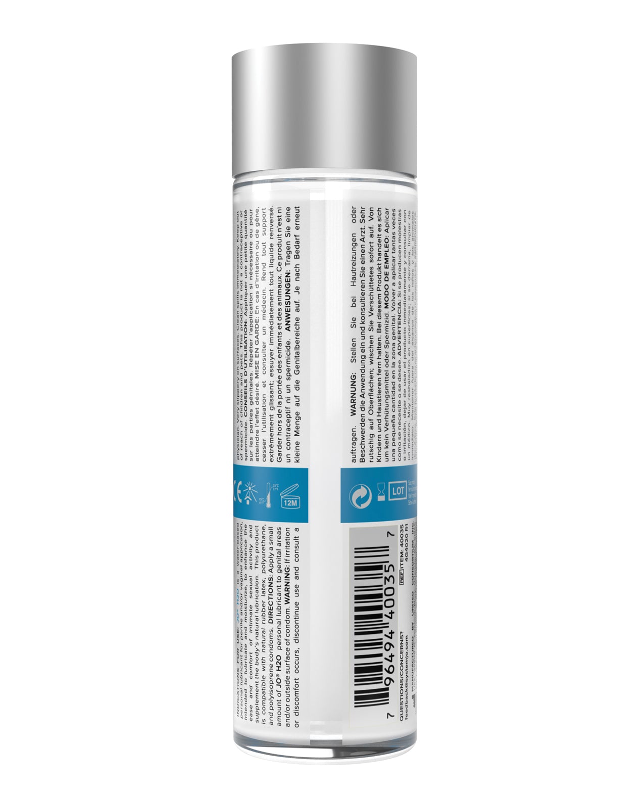 JO H2O - Original Lubricant 4 oz