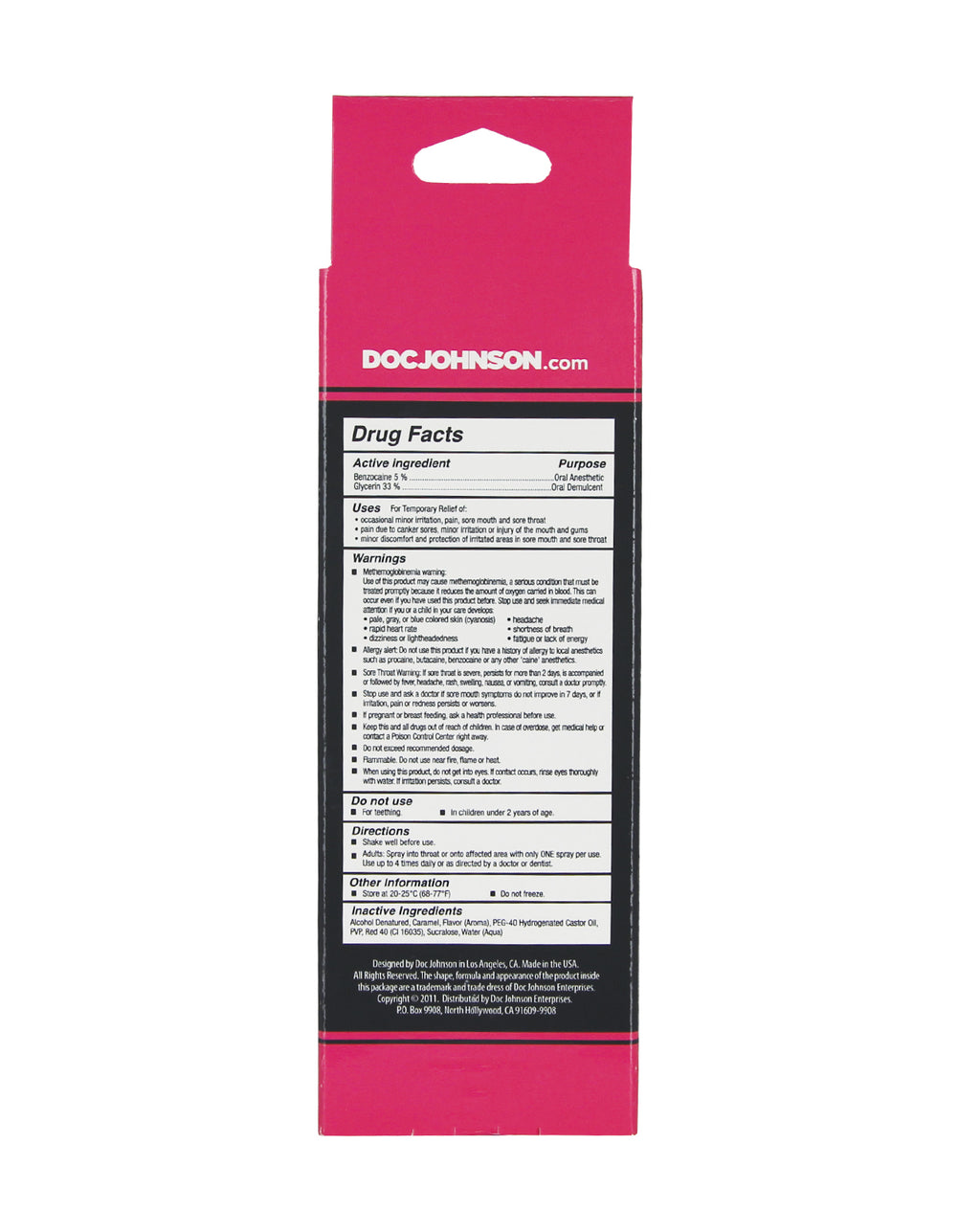 GoodHead Throat Spray - Strawberry