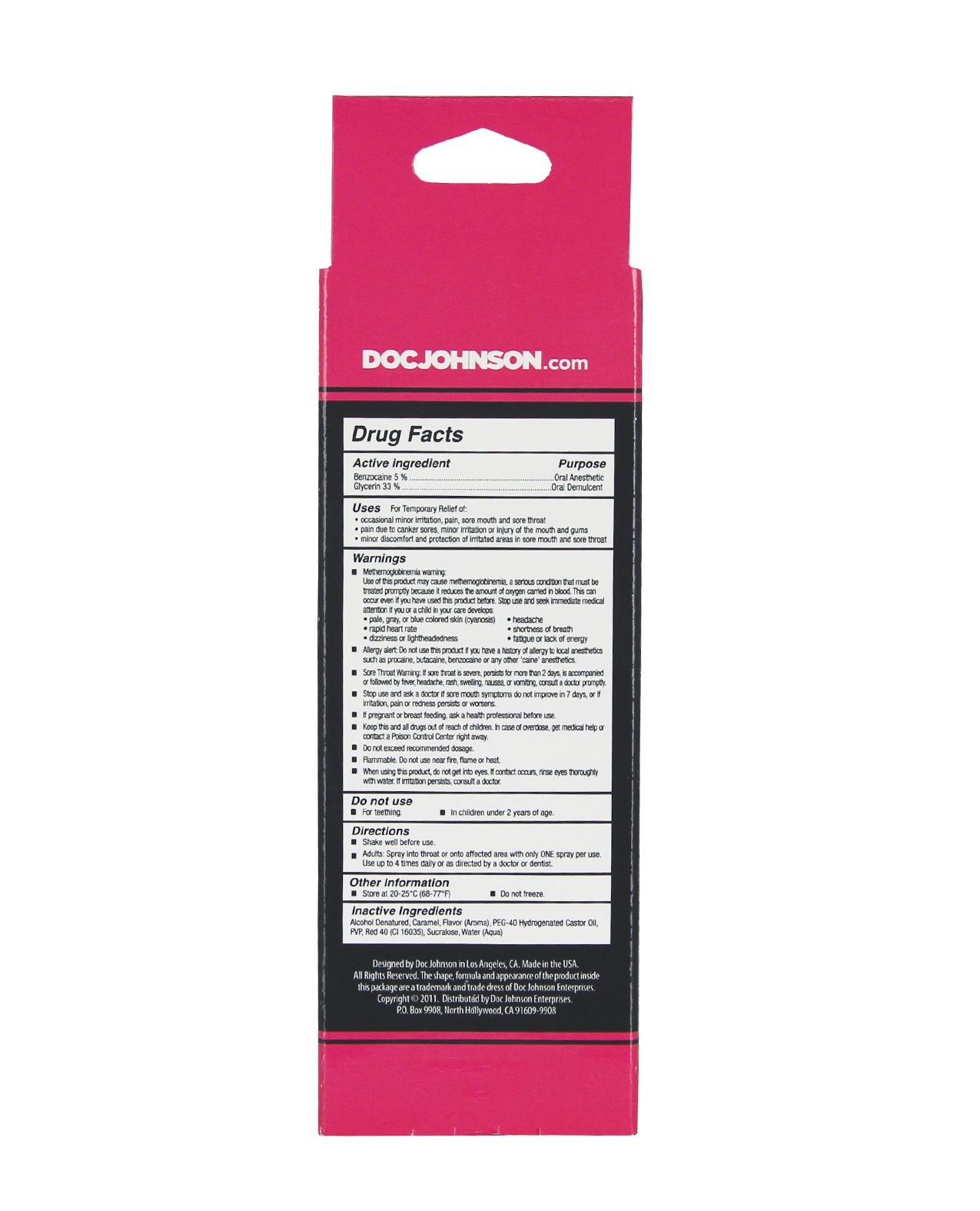 GoodHead Throat Spray - Strawberry