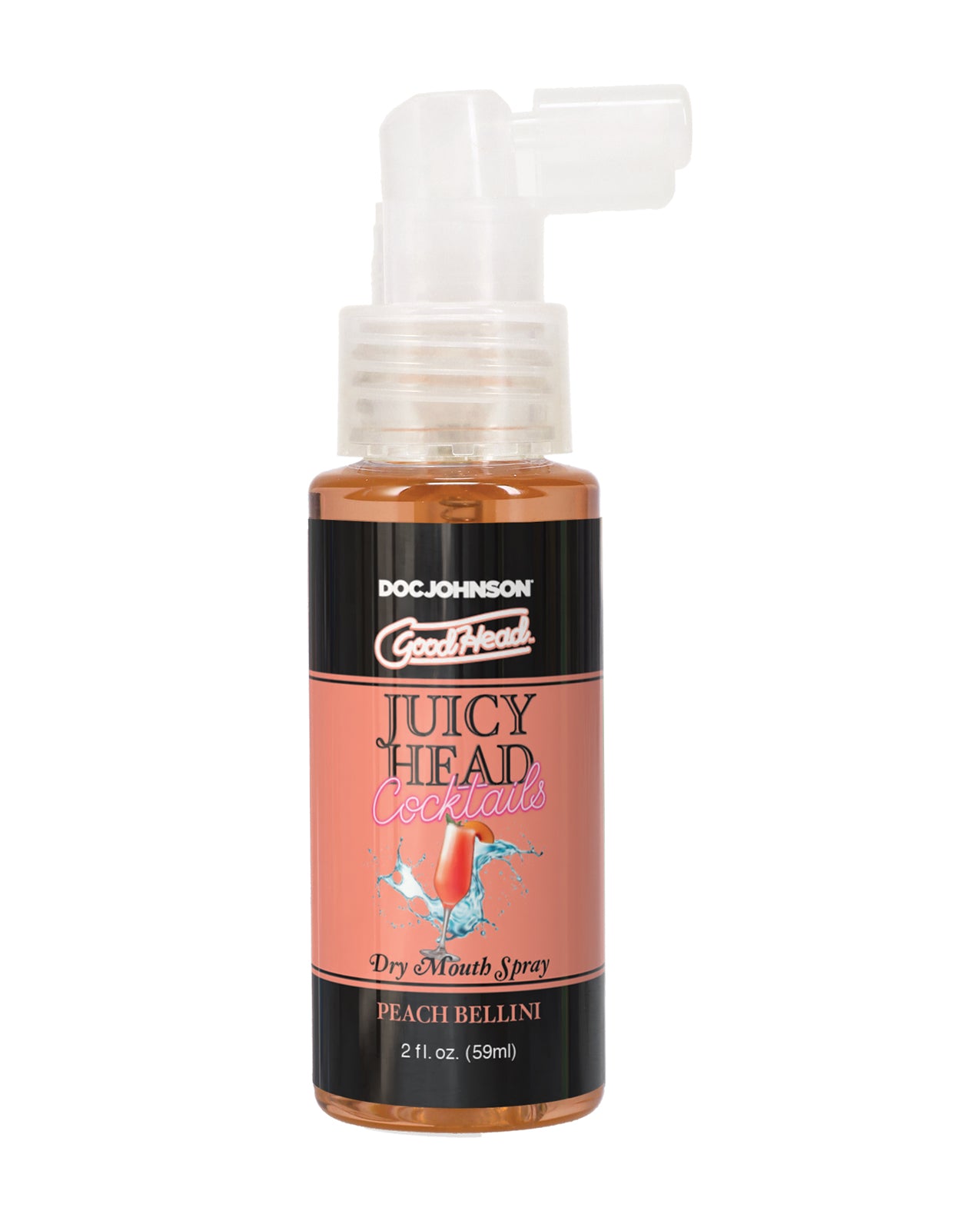 GoodHead Juicy Head Cocktails Dry Mouth Spray - Peach Bellini