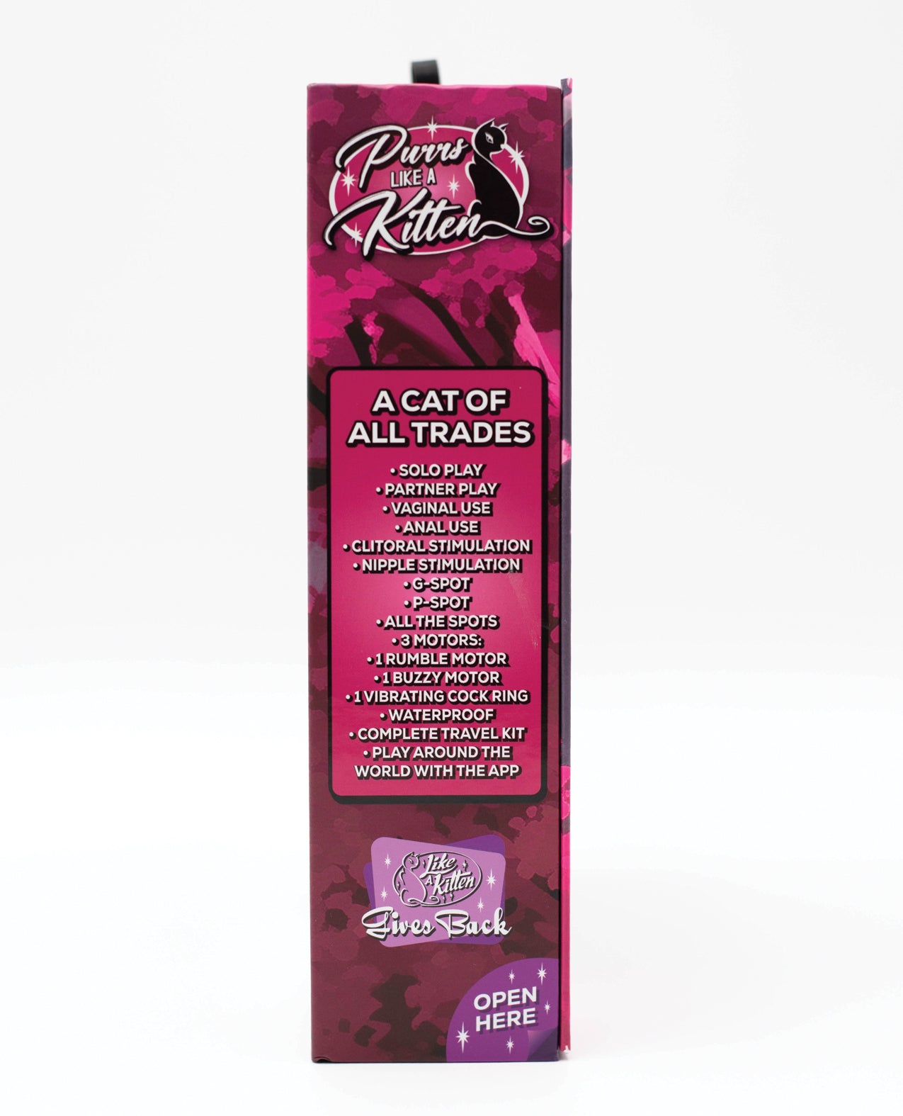 Natalie's Toy Box Purrs Like A Kitten App & Remote Controlled Pleasure Kit - Pink