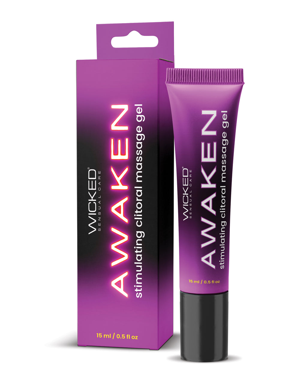 Wicked Sensual Care Awaken Stimulating Clitoral Massaging Gel - .5 oz