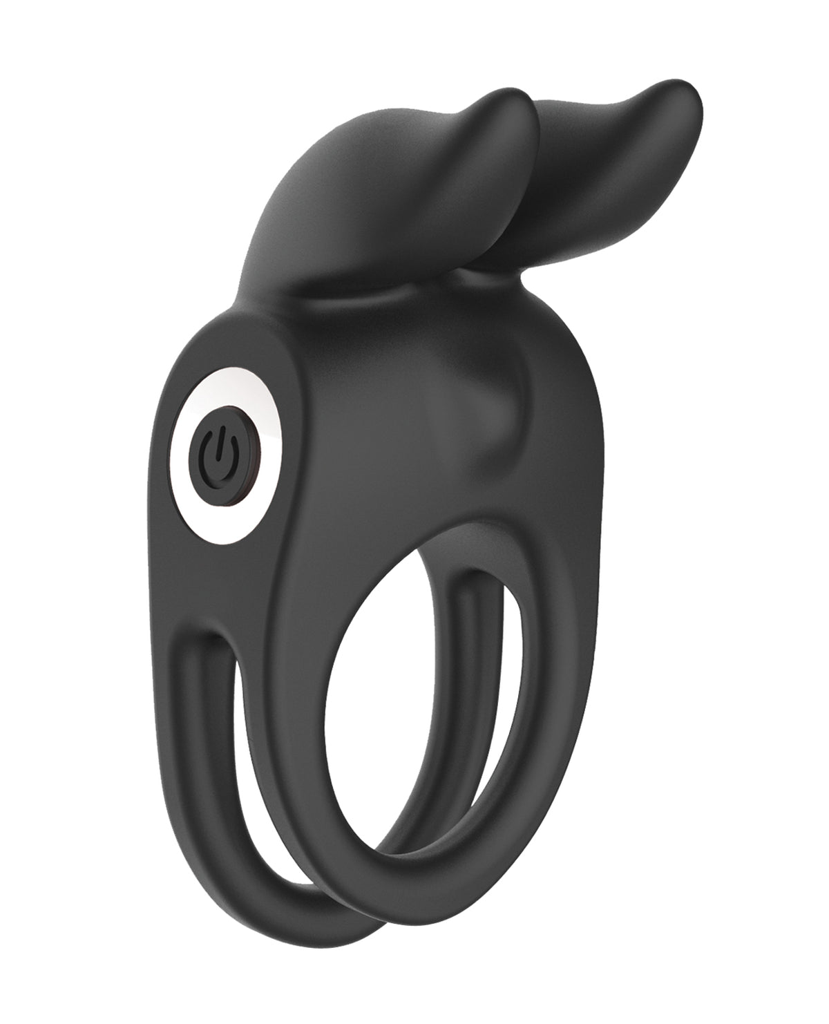 Enhancer Vibrating Rabbit C-Ring - Black