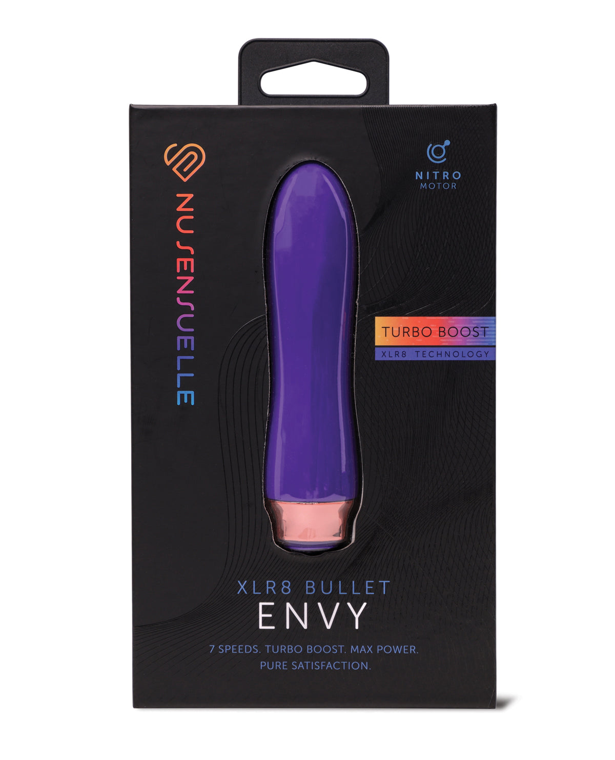 Nu Sensuelle Envy XLR8 Bullet w/Nitro Motor - Deep Purple