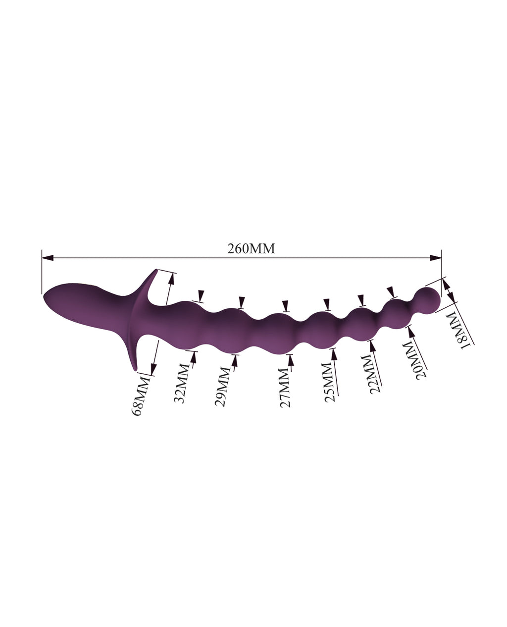 Pretty Love Extreme Series Powerful Vibration - Rigdon