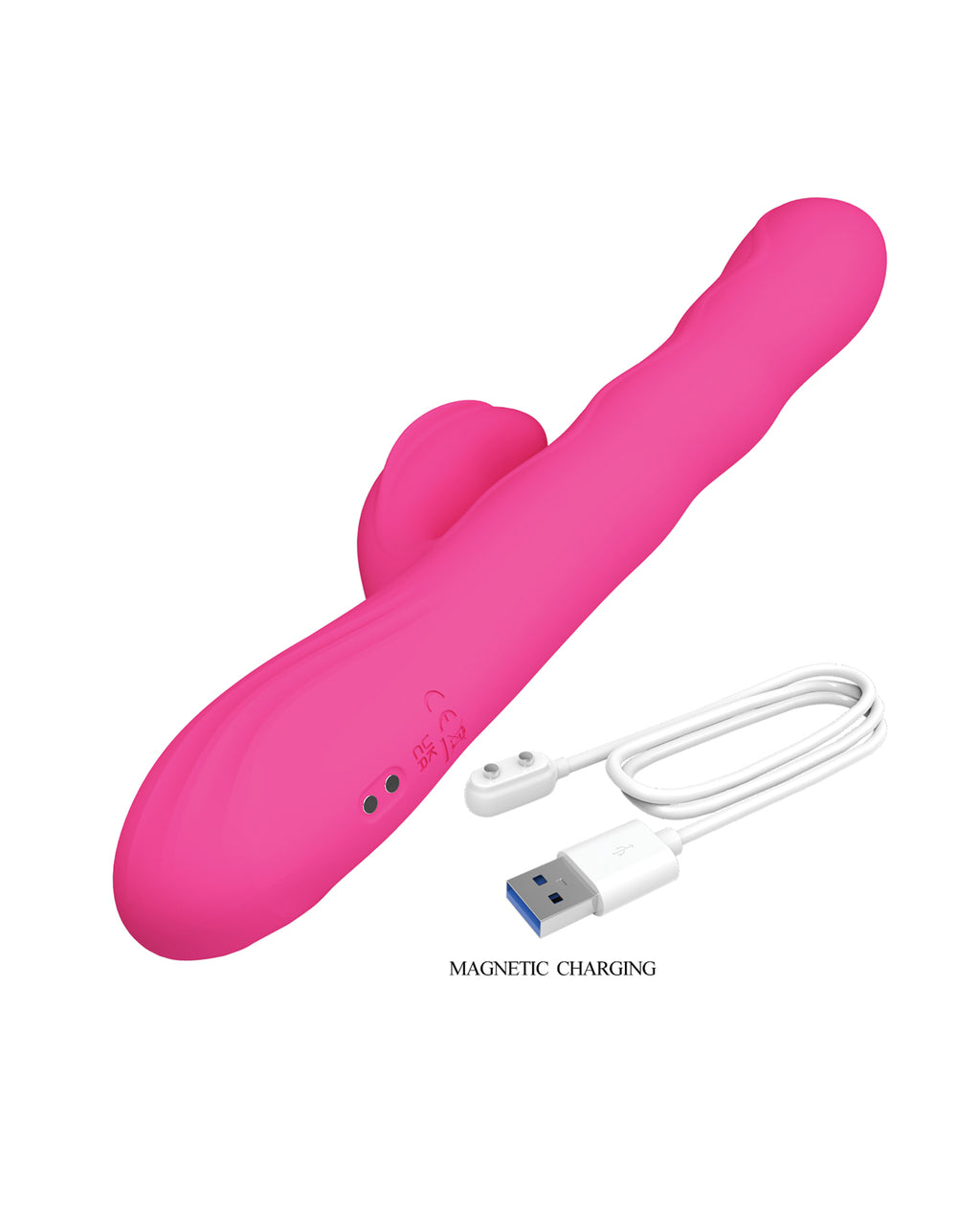 Pretty Love Winters Squiggle Vibrator - Pink