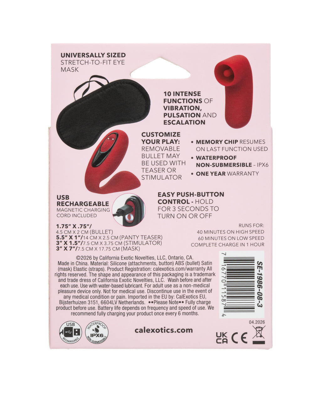 Pleasure Kits Lust Collection