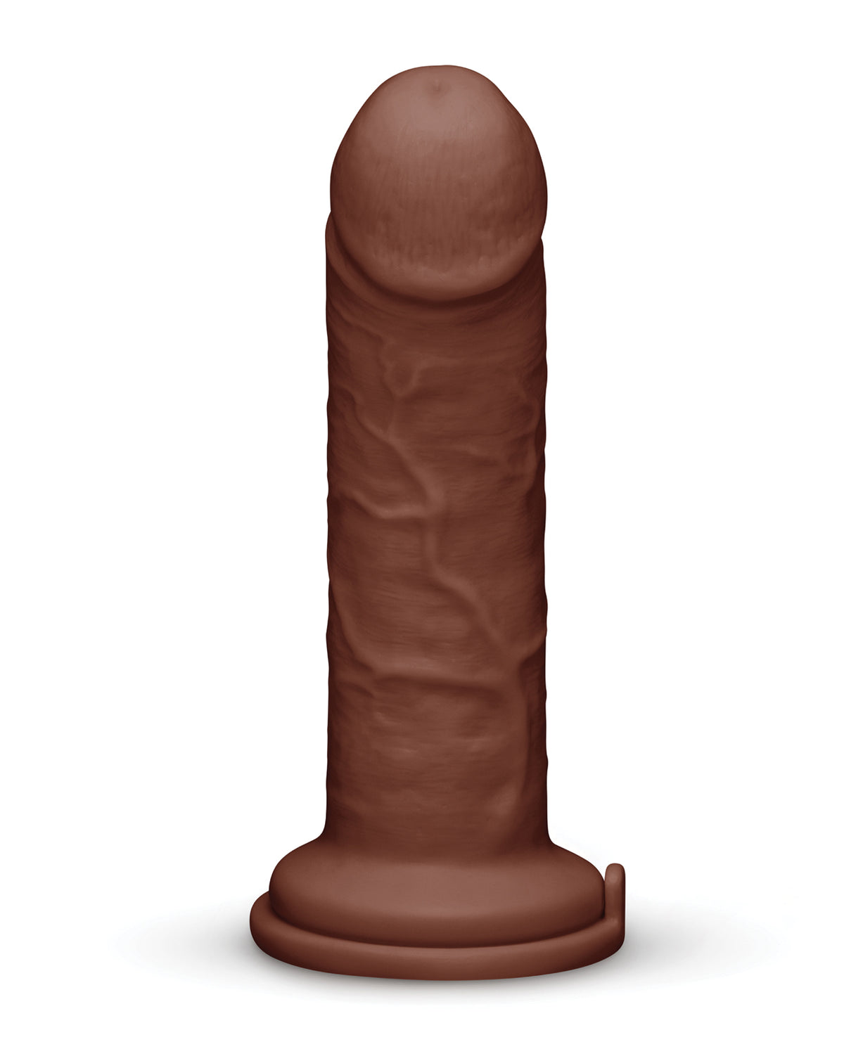 Together 8.5" Realistic Dildo - Dark