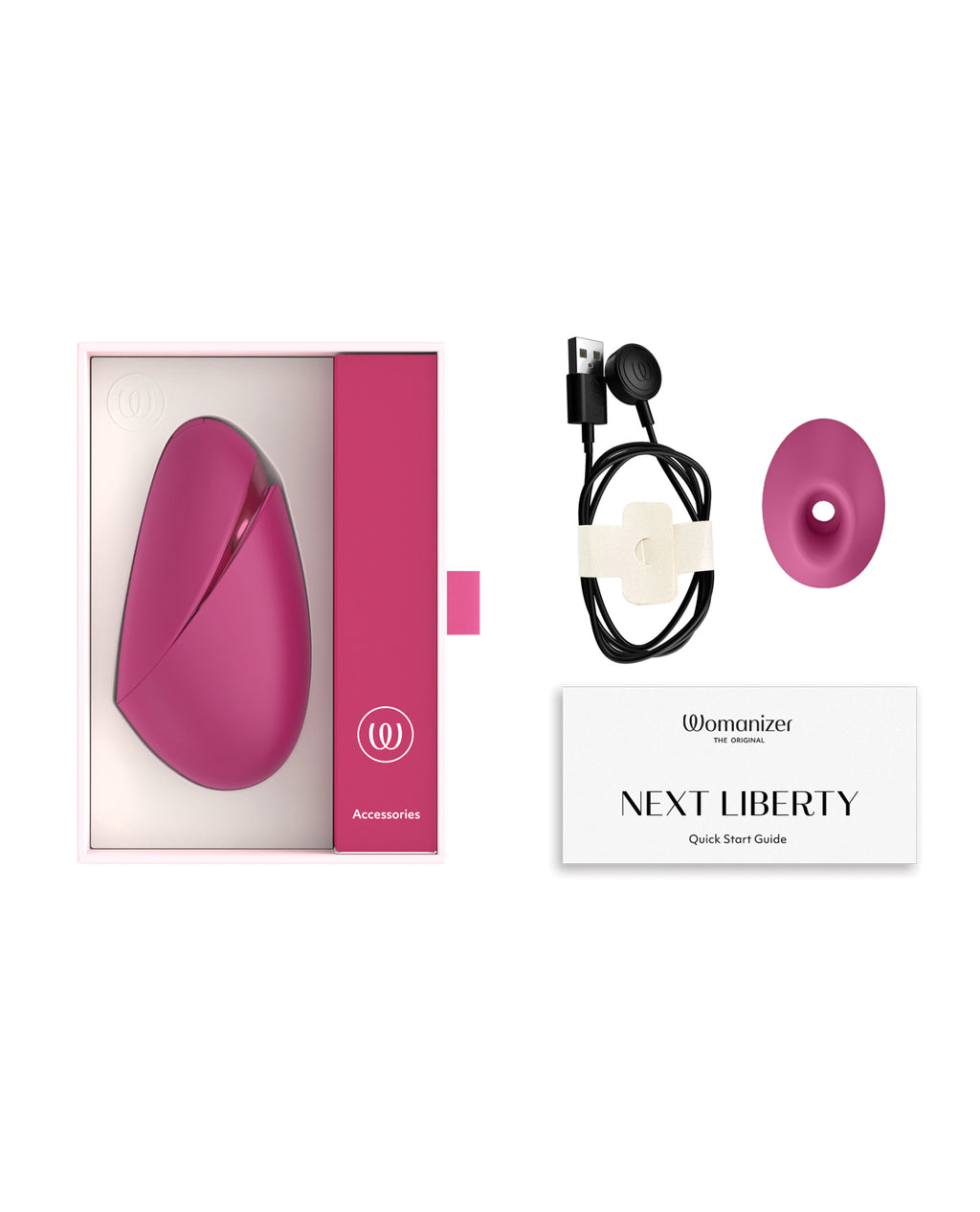 Womanizer Next Liberty - Vibrant Pink