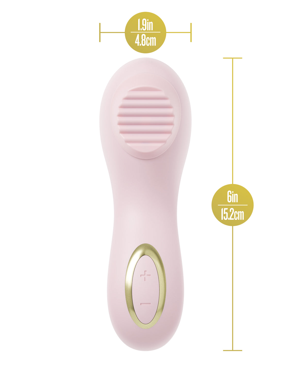 Blush Dahlia Rotating Stimulating Personal Massager - Pink