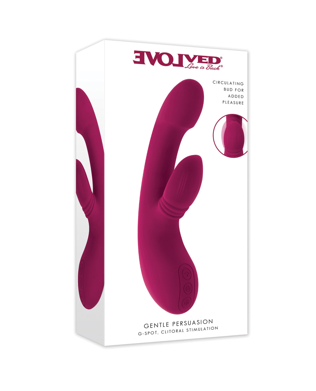 Evolved Gentle Persuasion - Burgundy