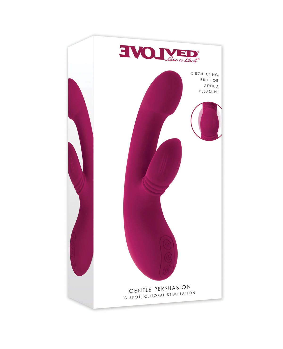 Evolved Gentle Persuasion - Burgundy