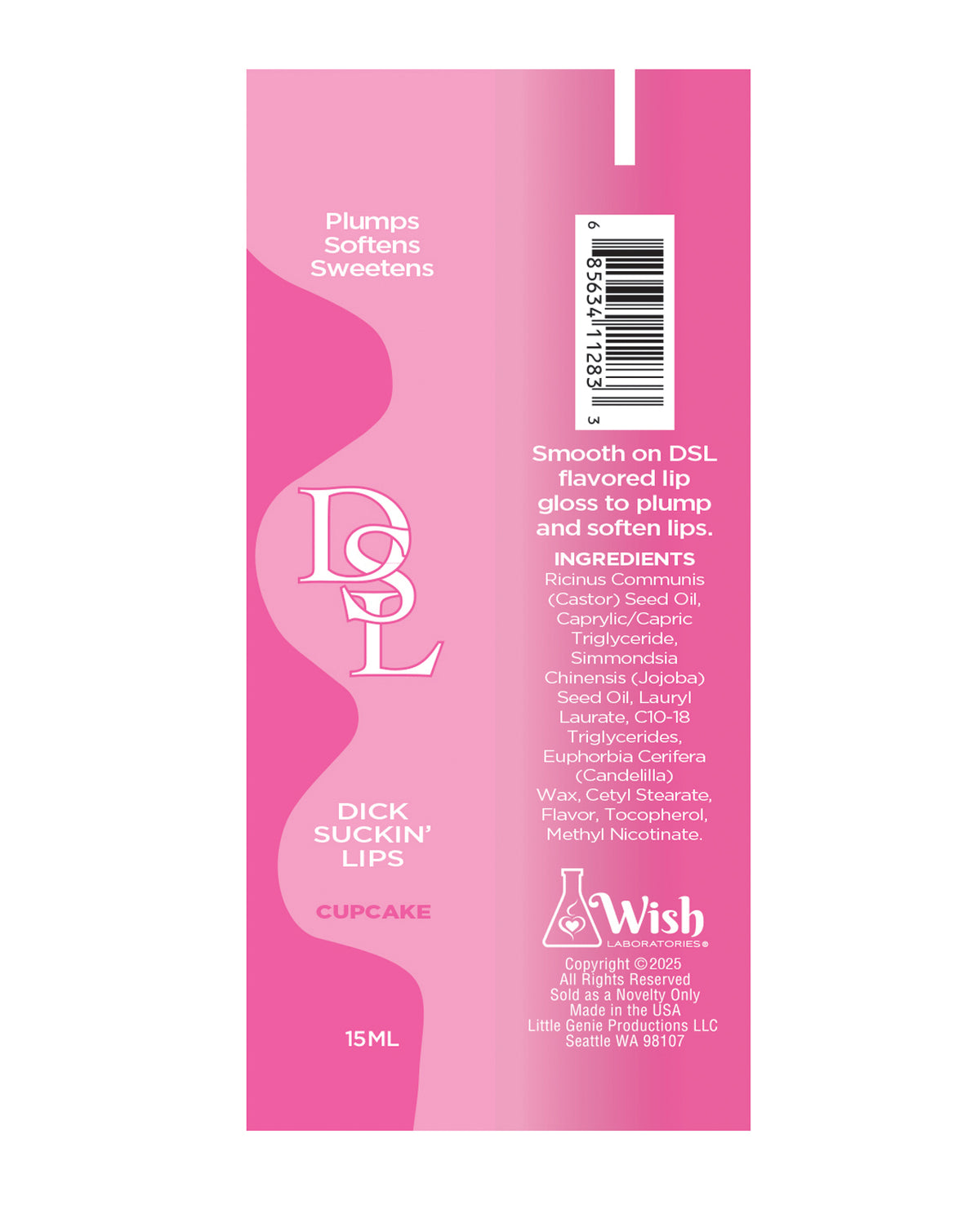 Dick Sucking Lips Lip Plumper - Cupcake 15 ml