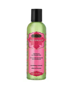 Kama Sutra Naturals Massage Oil - 2 oz Strawberry Dreams